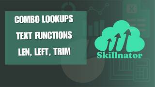 Excel for FP&A – Advanced Lookup Techniques + Text Functions (LEN, LEFT, TRIM)