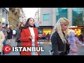 [4k] 🇹🇷 Walking Istikal street Istanbul Turkey DECEMBER 2021