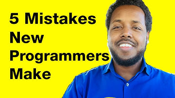 5 Qalad oo Developers-ka Cusub ay Sameeyan - Somali Developer