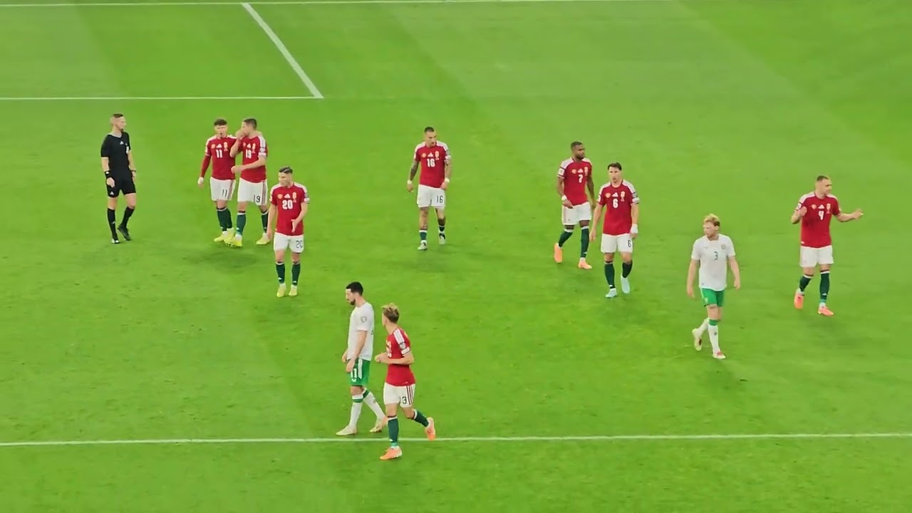 Varga Barnabás gólja / Magyarország - Írország / VB-selejtező / 2025.11.16.
