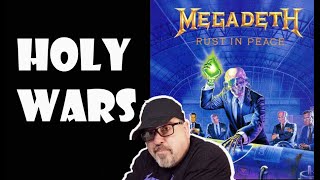 FIRST TIME HEARING 'MEGADETH -HOLY WARS (GENUINE REACTION)
