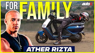Ather Rizta First Ride Review | New Comfort King? | Family Electric Scooter 2024 | autoX