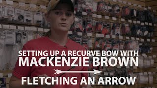 How to Fletch an Arrow Using Stick-On Vanes