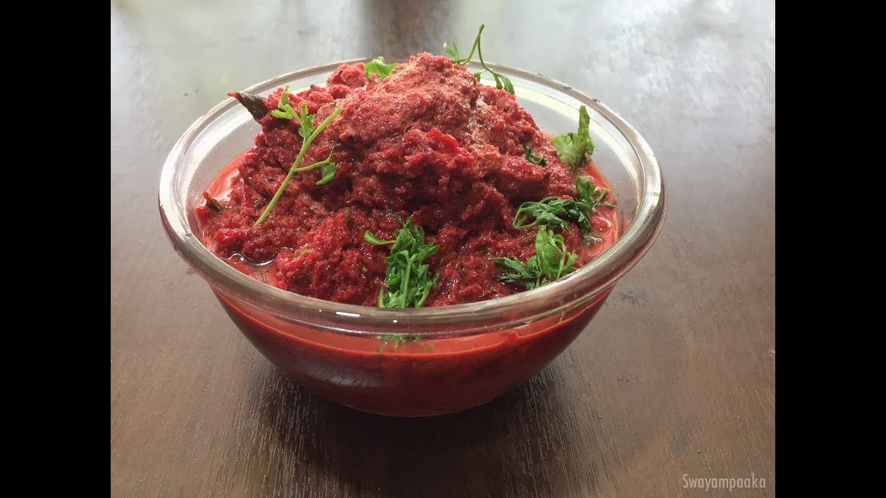 Beetroot kayirasa recipe  | ಬೀಟ್ರೂಟ್  ಕಾಯಿ ಸಾಸಿವೆ ಗೊಜ್ಜು । Beetroot kayi sasive gojju | Kannada