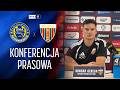 [Betclic 1. Liga] Konferencja prasowa po meczu Unia Skierniewice – Polonia Bytom (1:2)