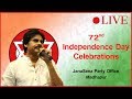 72nd Independence Day Celebrations -Jana Sena- Pawan Kalyan