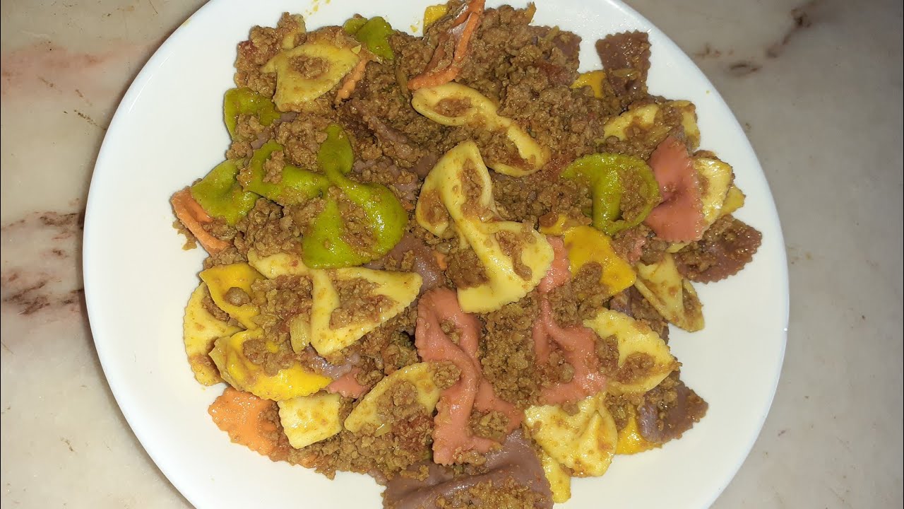 Colour full pasta recipe