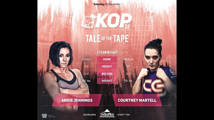 kop 59 Angela Jennings vs Courtney Martell