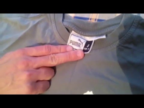 Футболка Puma как отличить оригинал от подделки