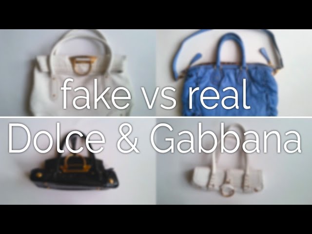 Fake vs Real - Dolce \u0026 Gabbana Handbag 