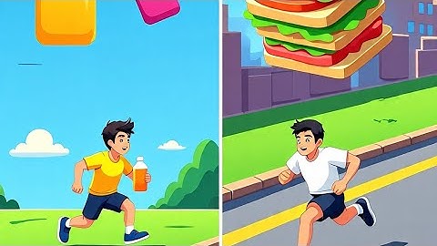 Juice Run Vs Sandwich Runner Gameplay  Walkthrough All Levels iOS Android | Part 12 |