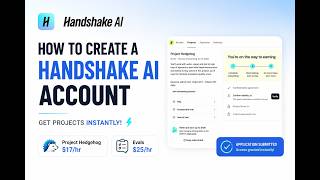 How to Create a Handshake AI Account | Get Project Hedgehog & Evals Instantly ($17/hr & $25/hr)