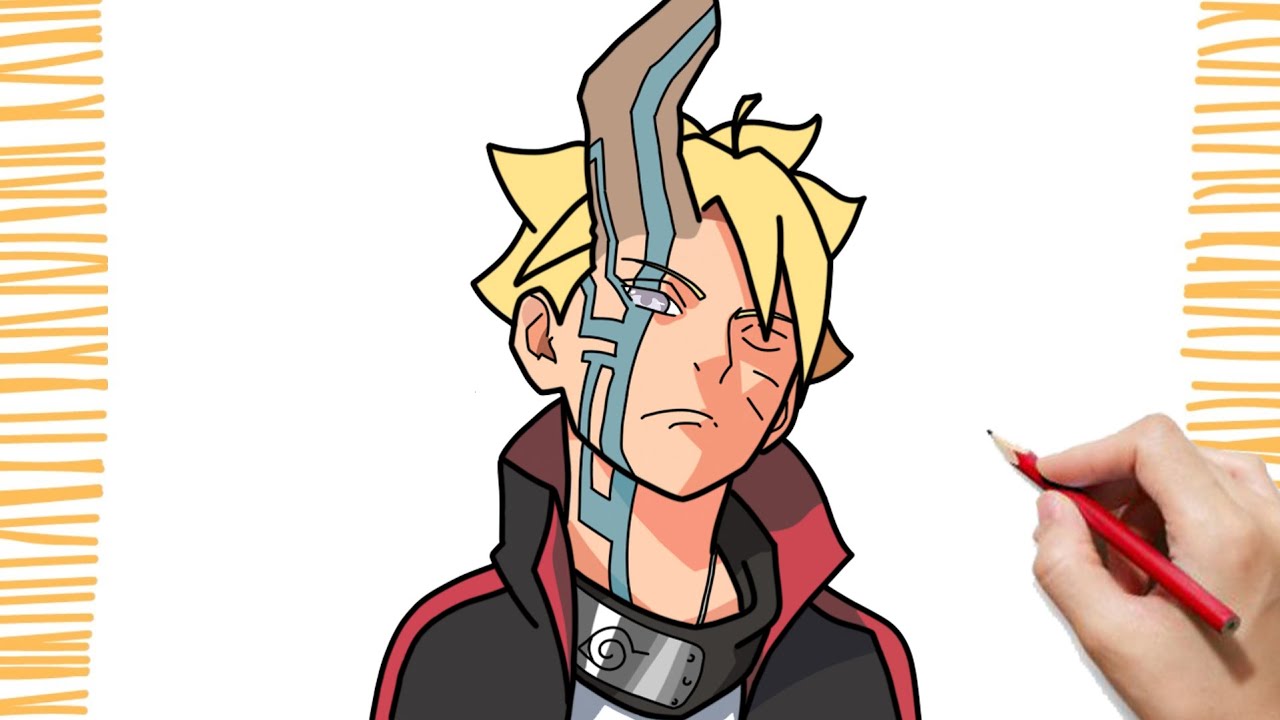 Desenho, Boruto Uzumaki