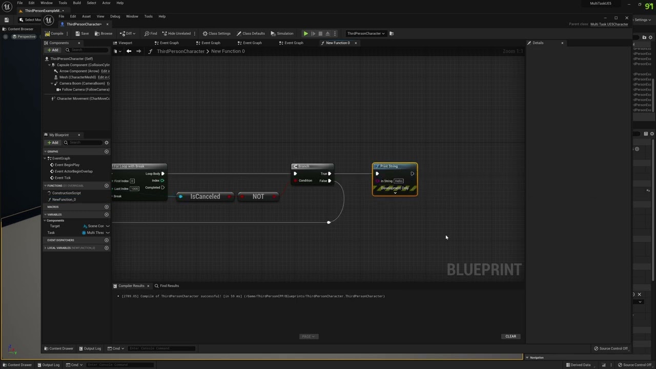 Unreal Engine 5 - Thread Safe Blueprints - YouTube