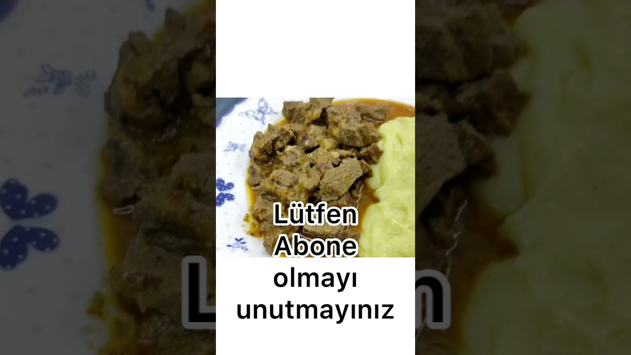 Patates püreli Et sote #shorts #tiktok #tiktokvideo #shortsvideo #yemektarifi #yemektarifleri #kolay