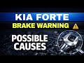 Kia Forte Brake Warning Light Possible Causes Explained