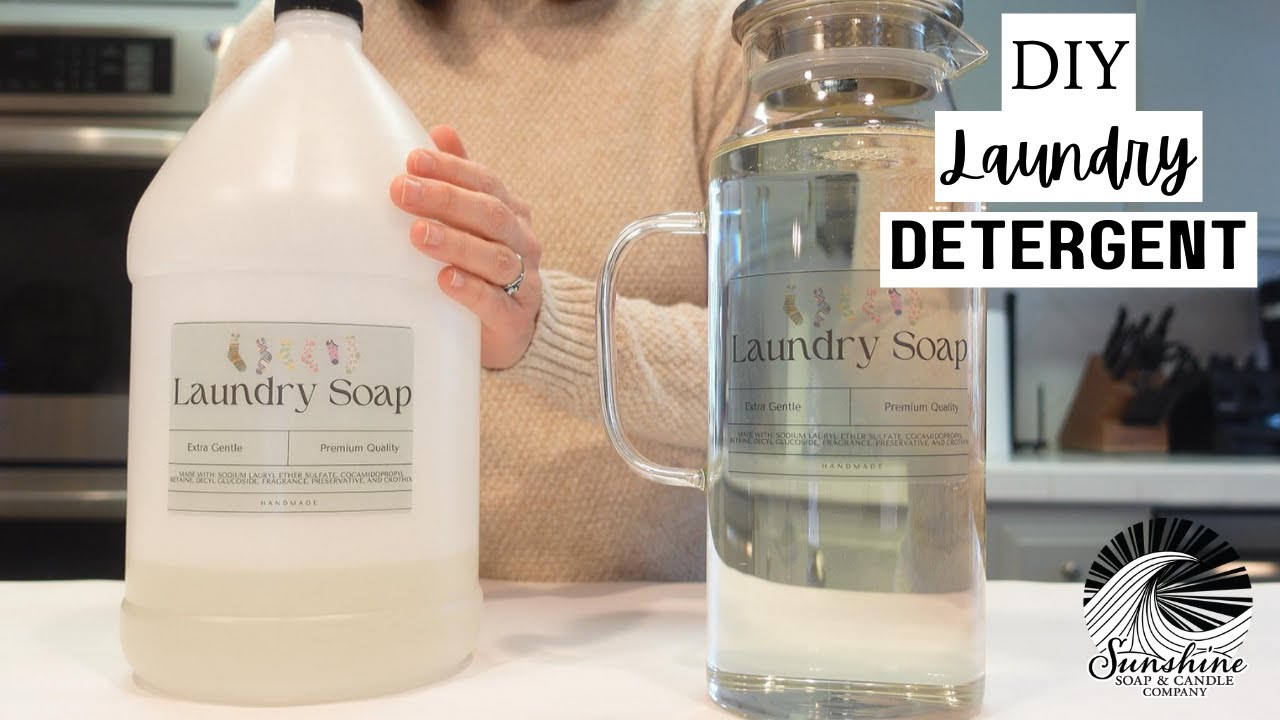 How to make a Laundry Soap Dispenser