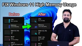 FIX Windows 11 High Memory Usage || How to Fix 100% CPU Usage Windows 11 || High Ram Usage screenshot 5