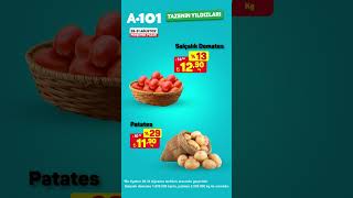 28 - 31 Ağustos tarihleri arasında ucuzun da ucuzu sebzeler A101’de!