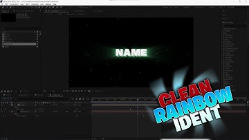 How To Make  *INSANE* Rainbow Ident! (After Effects) | Edit like *Gazza, Xen Dom, etc.*