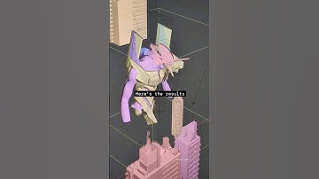 Evangelion in 3D 😱 #anime #shorts #ytshorts #3d #evangelion #blender3d #animation