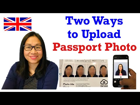 HOW TO UPLOAD PASSPORT PHOTOS ONLINE | BRITISH PASSPORT APPLICATION | 2021