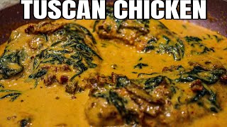 How To Make Creamy Tuscan Chicken | Creamy Tuscan Chicken Recipe | Tuscan Chicken Pasta