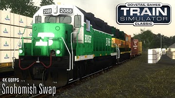 Snohomish Swap - Stevens Pass - GP38-2 - Train Simulator Classic