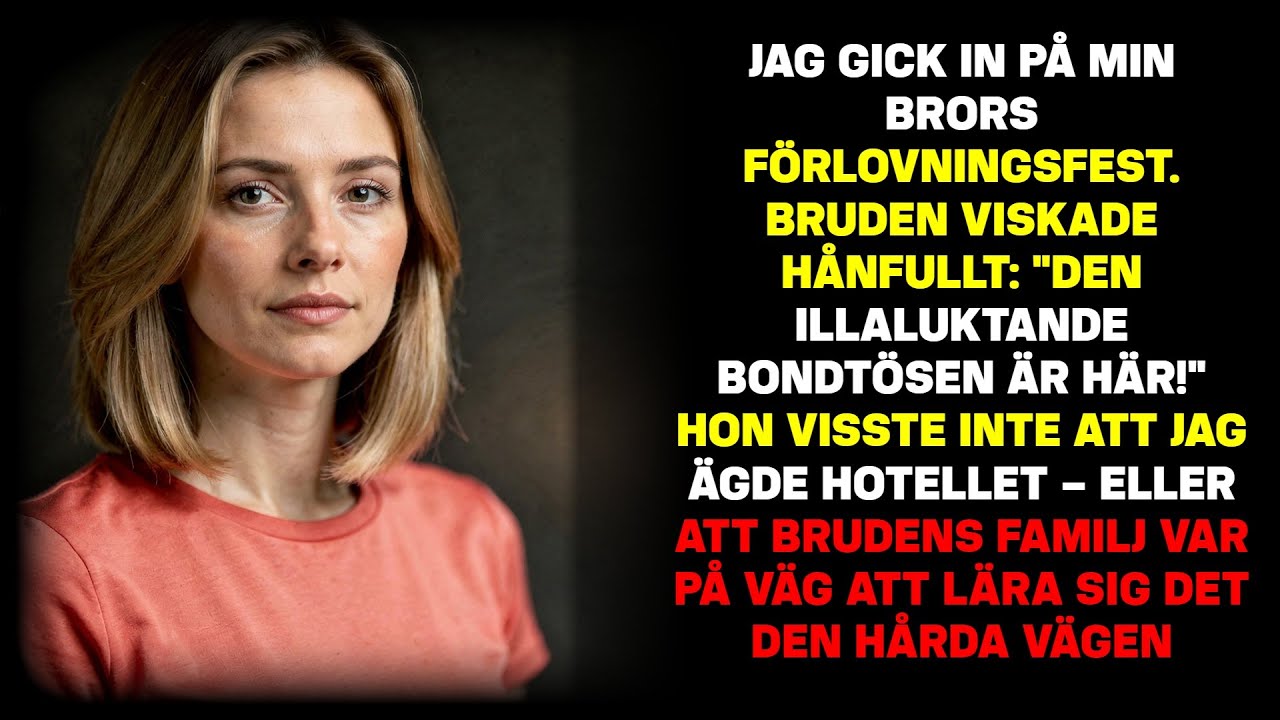 De hånade mig på min brors förlovning. Sedan avslöjade jag att jag äger företaget de jobbar för.