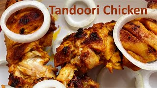 Tandoori chicken on tawa