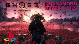 Jin Vs Kojiro Duel Among The Spider Lilies Ghost Of Tsushima Mythic Tale