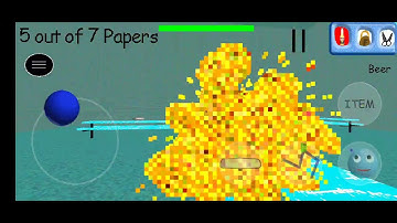 Denied basics pre release 4 with original script mod menu android (Baldi basics mod)