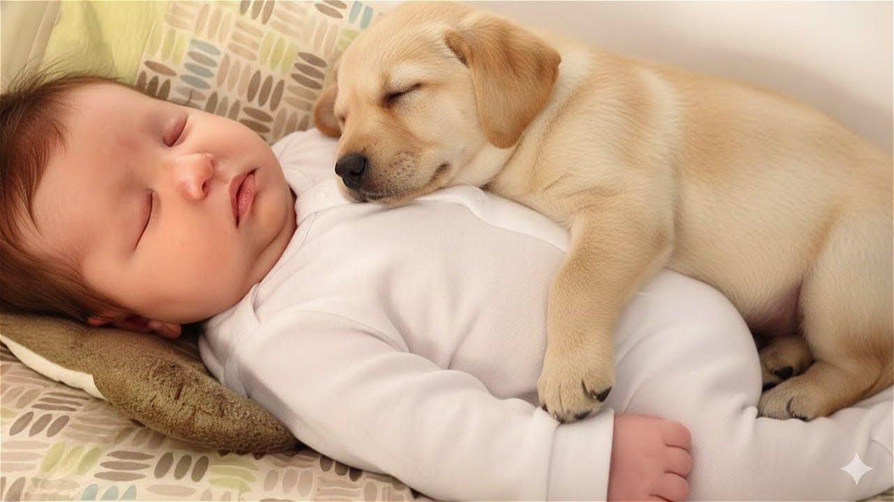 Mom Put Puppy in Crib with Sleeping Baby – Camera Caught What No One Expected