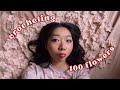 Crocheting 100 flowers for 100k subscribers