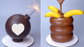 Very Cool Chocolate Cake Decoration Hacks | Diy Amazing Cake Decorating Recipe | So Yummy