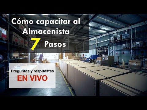 Capacitación en el Almacén - 7 pasos para capacitar en el puesto