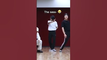 Thumbnail of Hyunjin at domino dance practice 🤩 #straykids #kpop