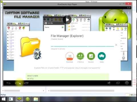 how to export project from eclipse and install it on bluestack