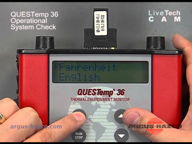 Questemp 36 Heat Stress Monitor Operational Overview Video Questemp 36 Heat Stress Monitor Operational Overview Video