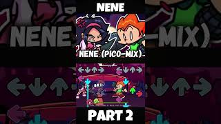 FNF - Nene (Pico-mix) [PART 2] (FNF MOD) #shorts