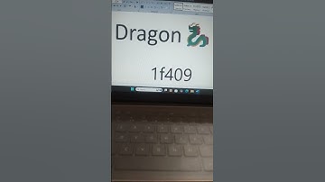 How to make a Dragon 🐉 in ms word Shortcut keys Title # ( Shorts ) #