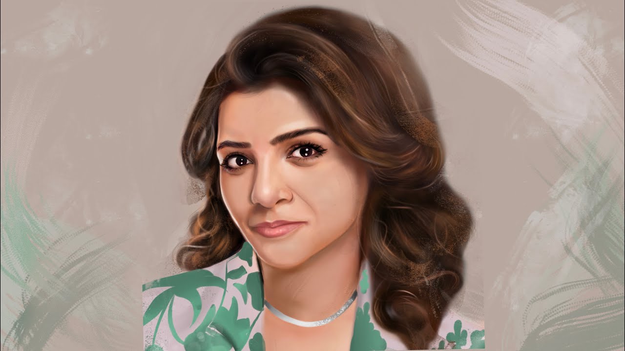 Samantha Digital painting Tutorial || Procreate