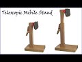 How to make Cardboard Mobile Stand || Telescopic Mobile stand