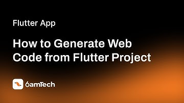 How to Generate Web Code from Flutter Project and Upload on Server