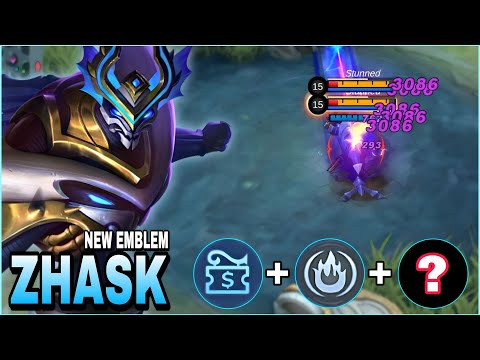 Zhask Best Build And Emblem - 100% Unstoppable - Build Top 1 Global Zhask ~ MLBB @AFKAGAIN