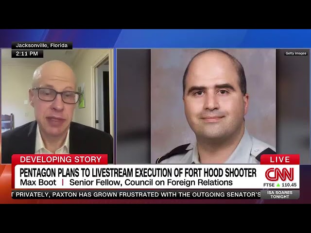 Boot on CNN on Hegseth's claims of live streaming the execution of Nidal Malik Hasan