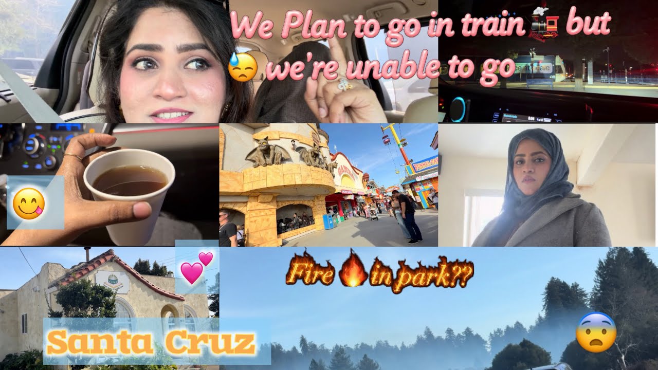 Roaring steam train 🚂 | sudden our plan got changed 😓 | Santa Cruz day ✨ | beautiful mosque | #vlog 