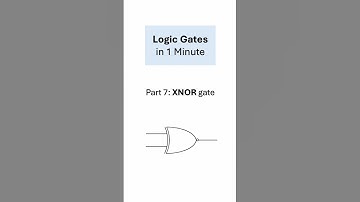 XNOR Logic Gate #physics #electricalengineering #boolean