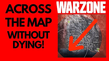 HOW BIG IS THE MAP in Call of Duty: Warzone? Sprint Across the Map (Without Dying)