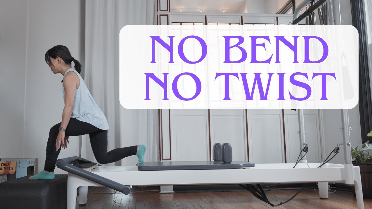 [50 min Pilates] Lower Body Focus Reformer/No Flexion, No Rotation-Spine Stability